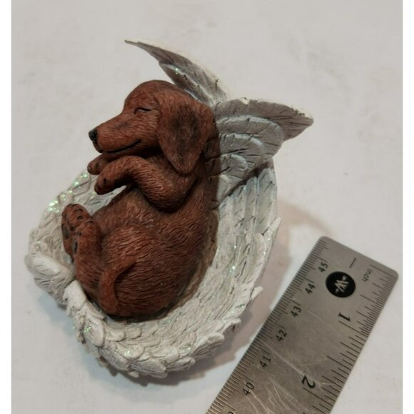 Blake Jensen Paw Prints From Heaven Dachshund Figurine Brown White #2825 - Picture 14 of 15